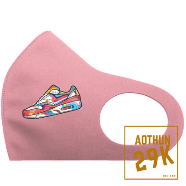 KHẨU TRANG VẢI DÀNH CHO FAN CUỒNG SNEAKER SIÊU ĐỘC