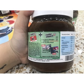 BƠ HẠT PHỈ PHẾT CACAO NUTELLA 350GR