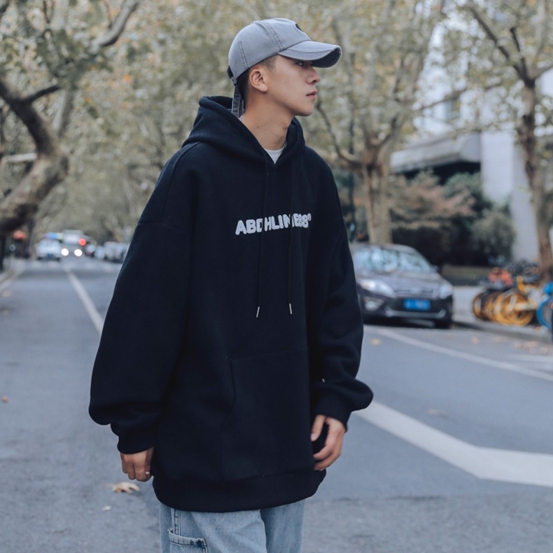 Áo khoác hoodie nam nữ unisex cặp đôi ABDHL form rộng nỉ ngoại bông dày local brand hàn quốc ulzzang cute zip chống nắng