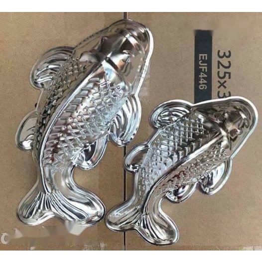 Khuôn Xôi Cá Chép Bằng Inox Loại Lớn Và Nhỏ, Khuôn Làm Thạch Rau Câu Cá Cao Cấp Bền Đẹp