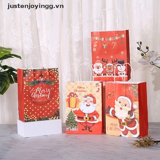 Bộ 12 túi giấy đựng quà giáng sinh