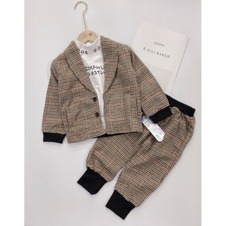 Bộ Vest công tử diện Tết cho bé