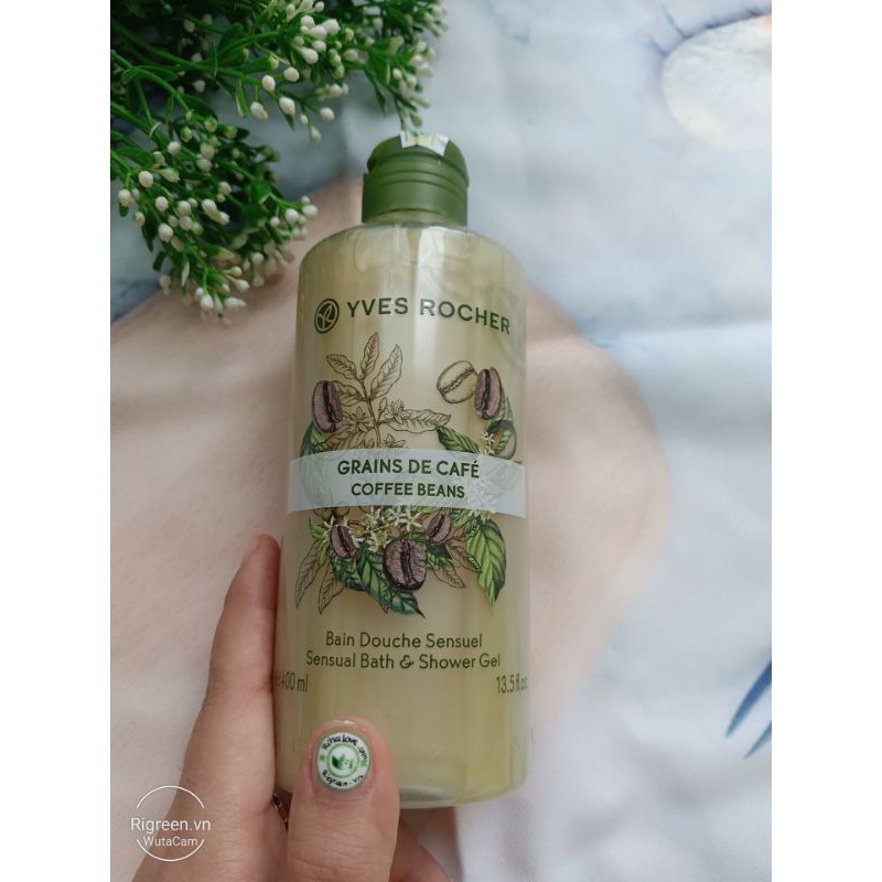 Sữa tắm hương cà phê 400ml thương hiệu yves rocher pháp