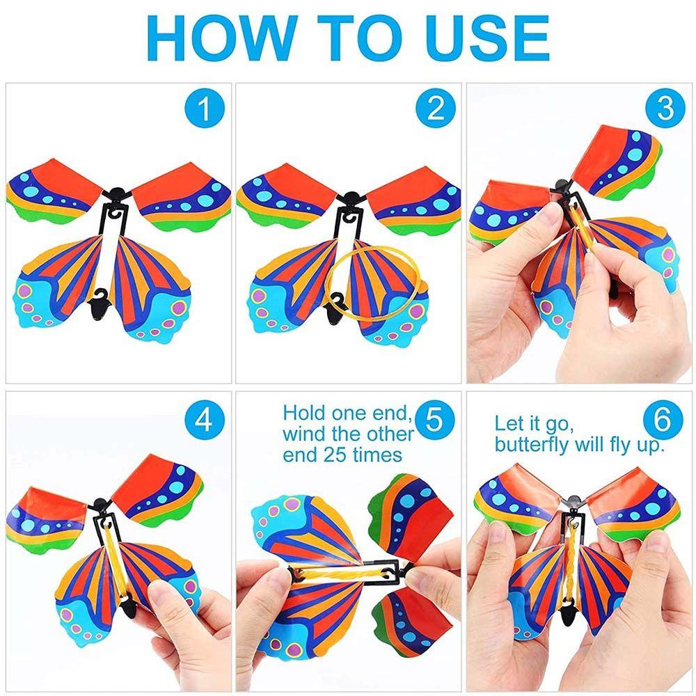 Bươm Bướm Bay Bằng Nhựa Dùng Làm Ảo Thuật