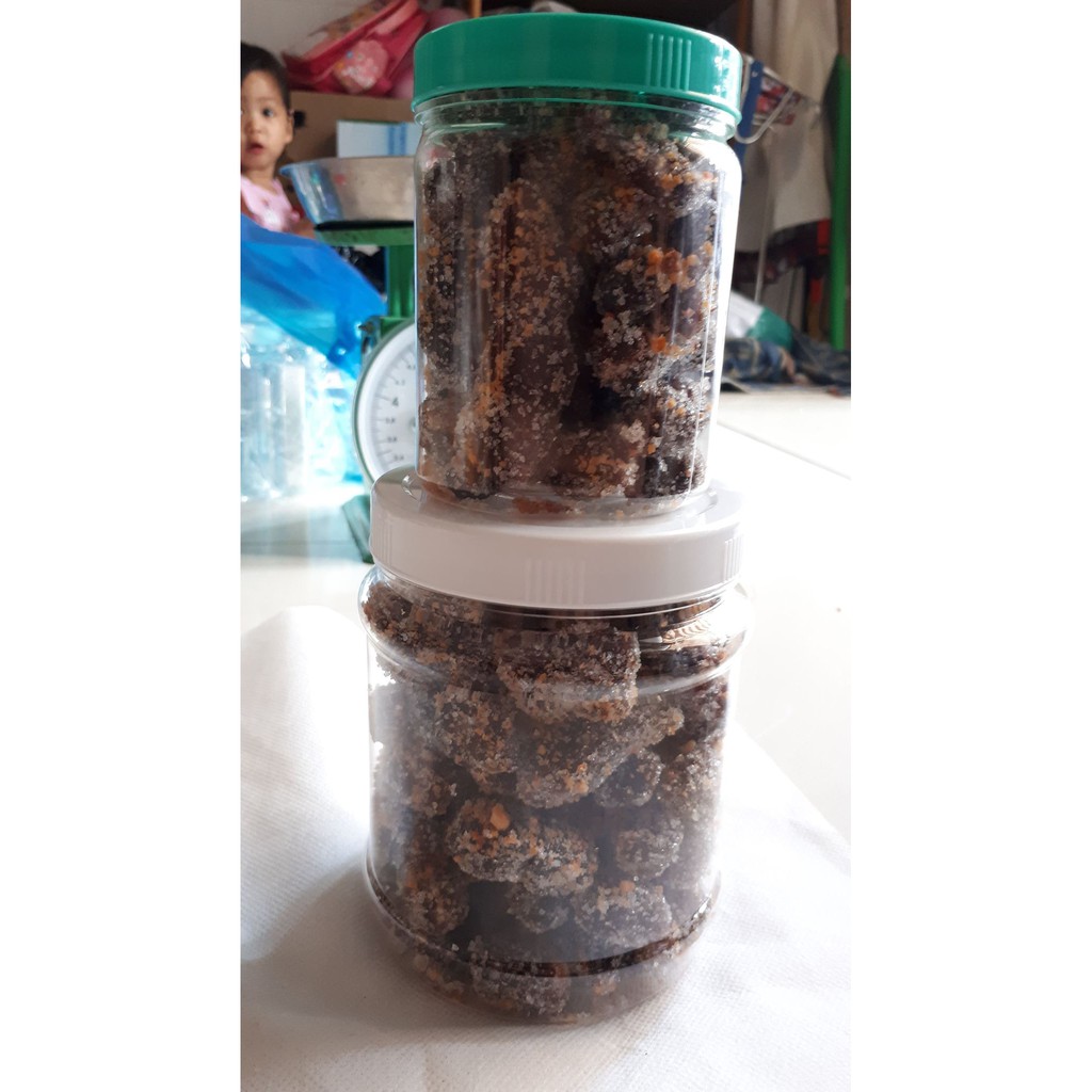 6 hủ chùm ruột +me thái lắc muối ớt Tây Ninh - hủ 250gr -SALE SẬP SÀN - Thế Giới Bánh Tráng