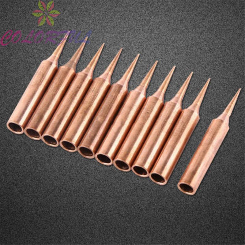 Set 10 đầu mũi hàn thay thế bằng đồng chuyên dụng chất lượng cao