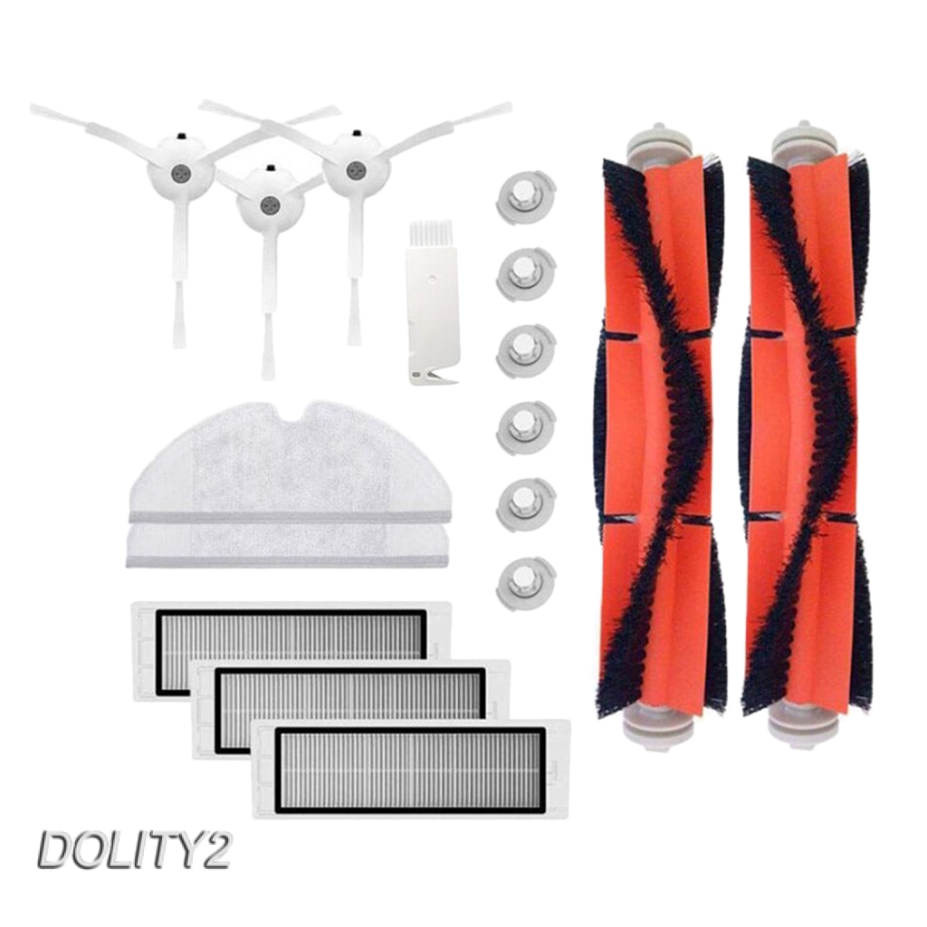 Set 2 Bộ Lọc + 17 Bàn Chải Thay Thế Cho Máy Hút Bụi Gen 2
