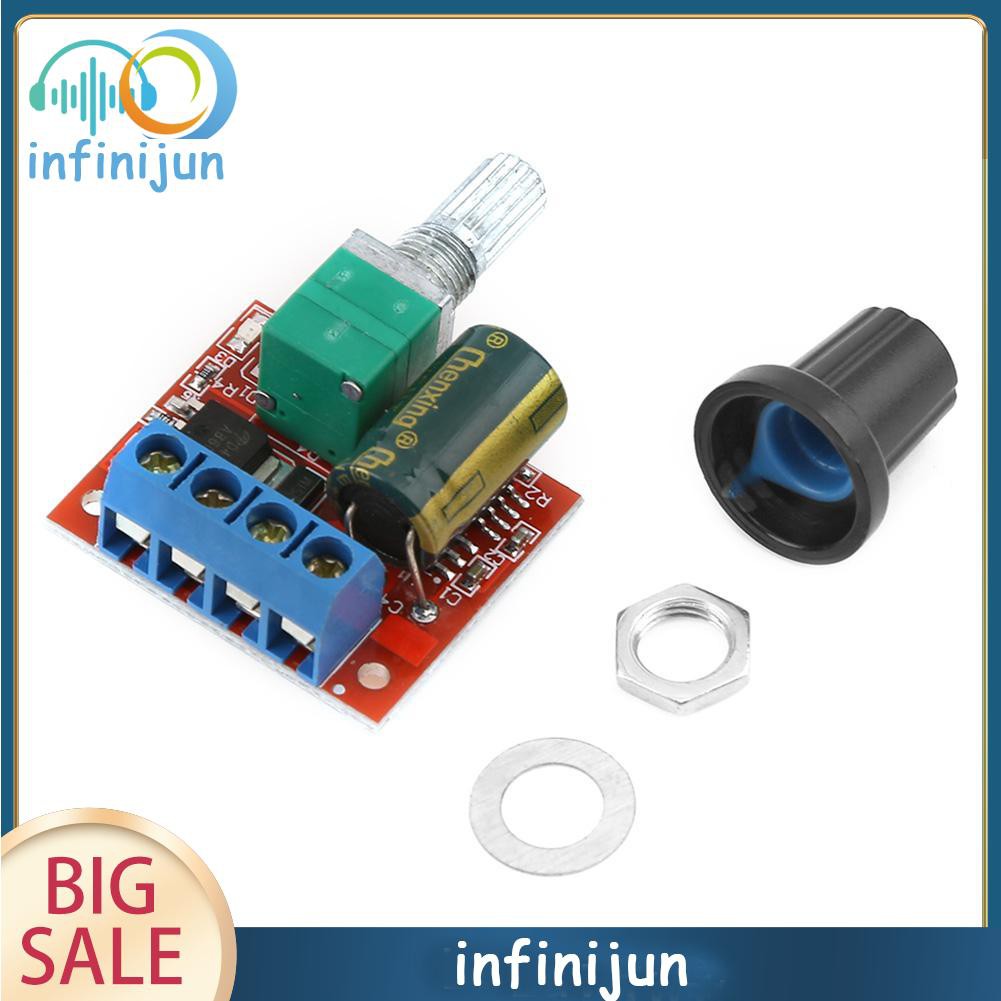 Mô Đun Điều Khiển Tốc Độ Động Cơ 5a 90w Pwm 5-28v Dc-Dc