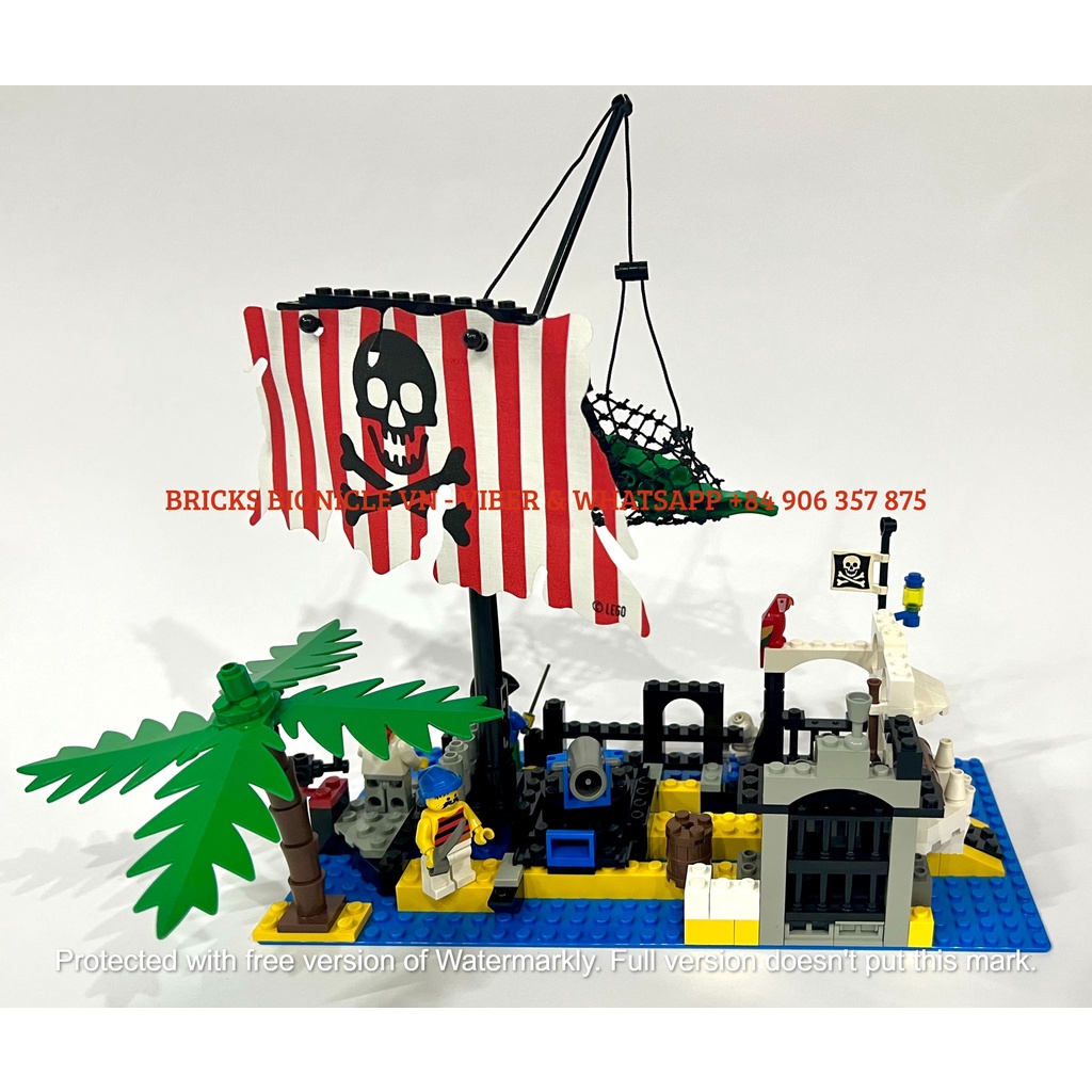 LEGO PIRATES SYSTEM - ĐỒ CHƠI XẾP HÌNH LEGO TÀU CƯỚP BIỂN -  6296 Shipwreck Island - Đảo xác tàu