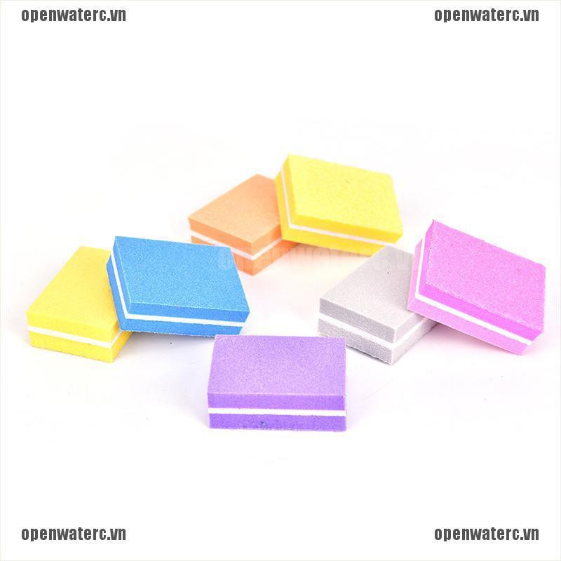 Set 20 Miếng Xốp Hình Vuông Đánh Bóng Móng Tay