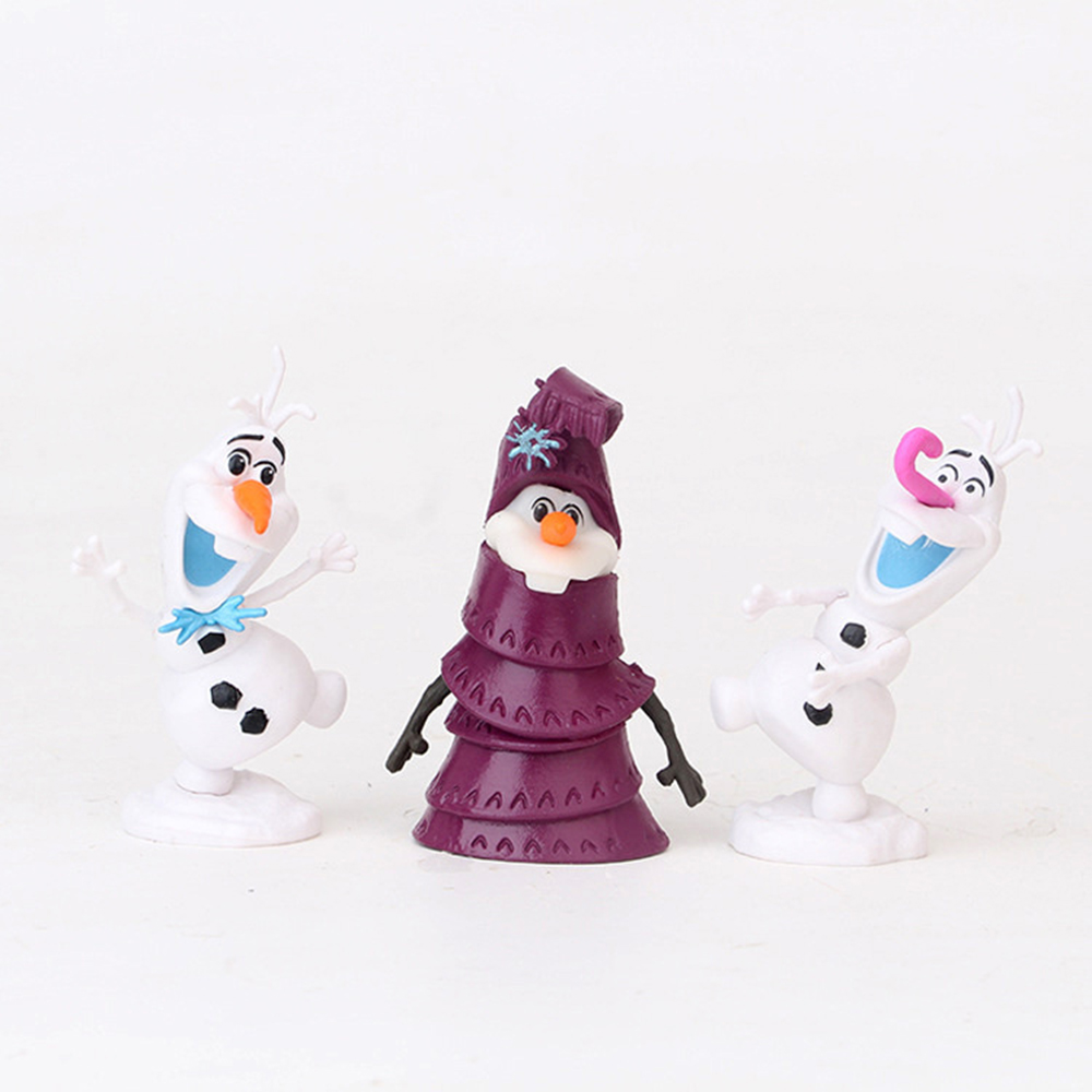 Set 9 / 10 Mô Hình Nhân Vật Phim Hoạt Hình Frozen 5-11cm