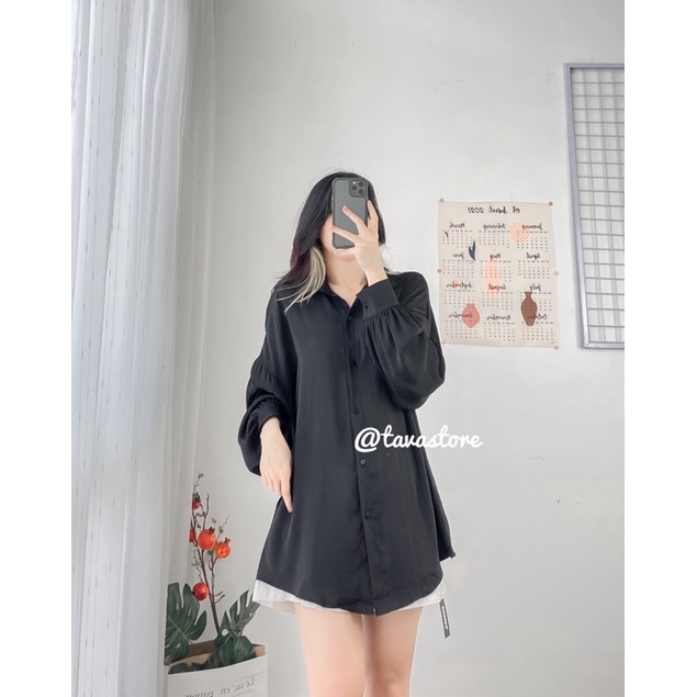 Áo sơmi tơ lụa 2M