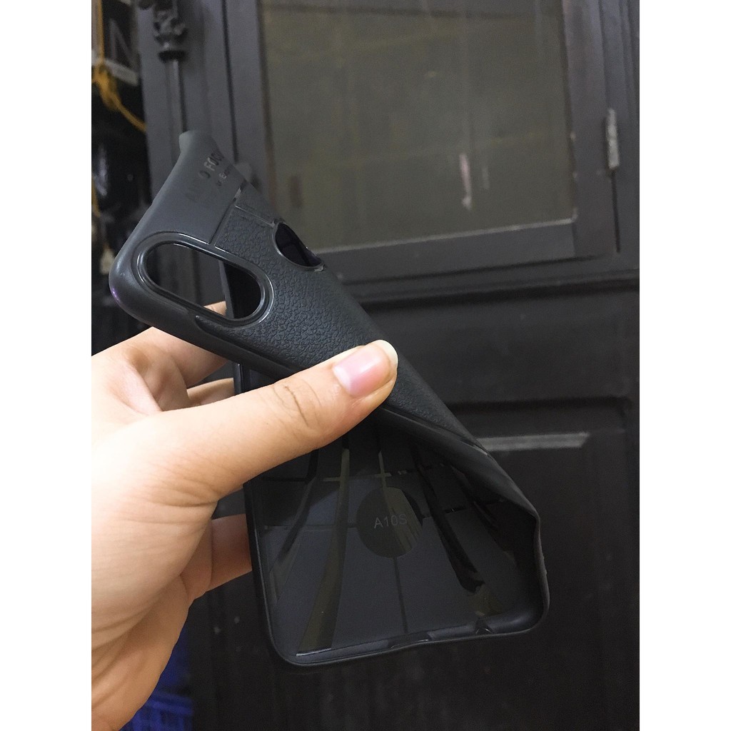Ốp Lưng Dẻo Giả da hiệu Auto Forcus Dành Cho Samsung A10S