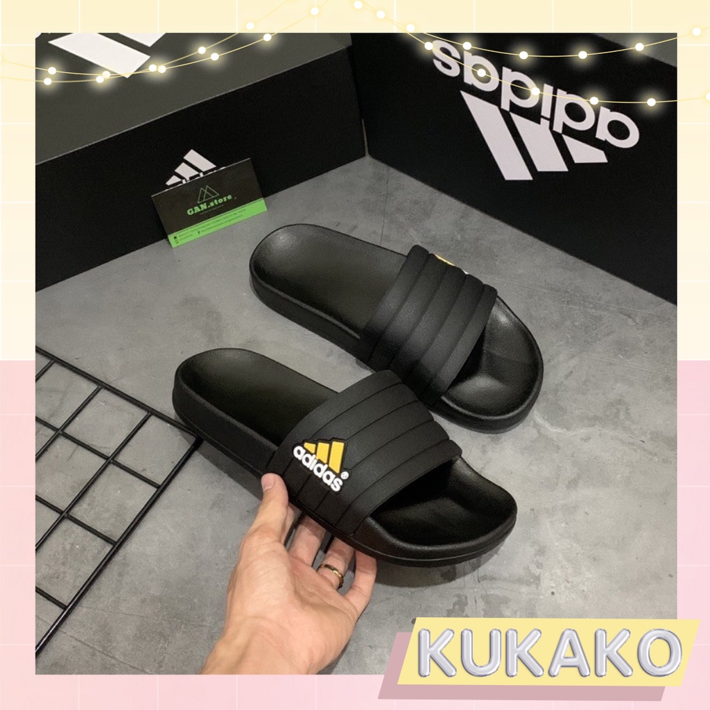 Dép nam Black quai cao su đế đúc nguyên khối