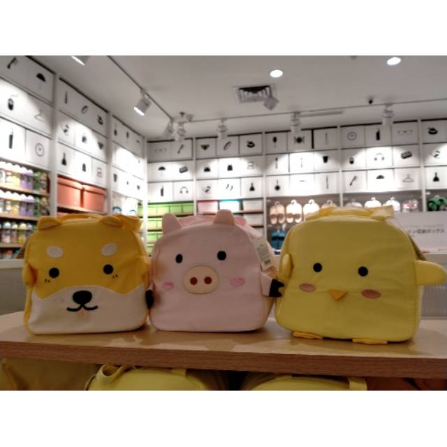 Miniso Túi Đựng Hộp Cơm Trưa Thiết Kế Đơn Giản Tiện Dụng