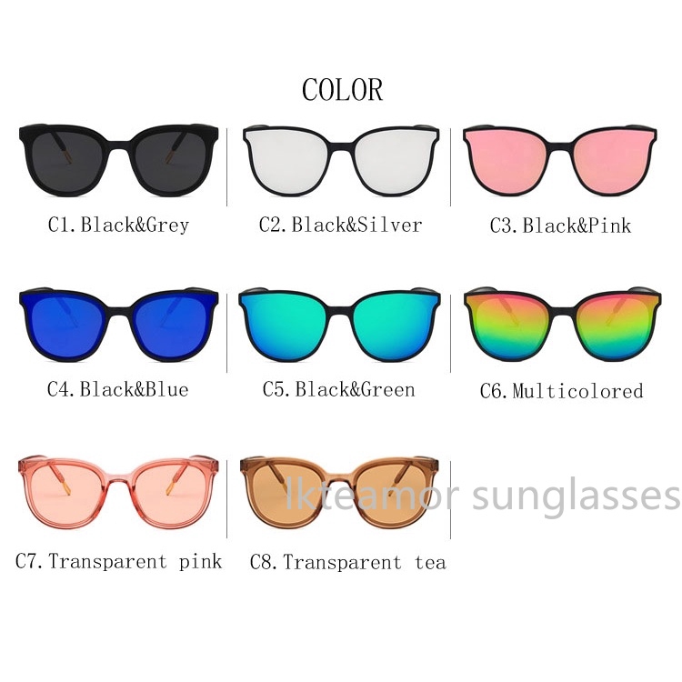 Kính mát gọng lớn UV400 kiểu cá tính thời trang cho nữ