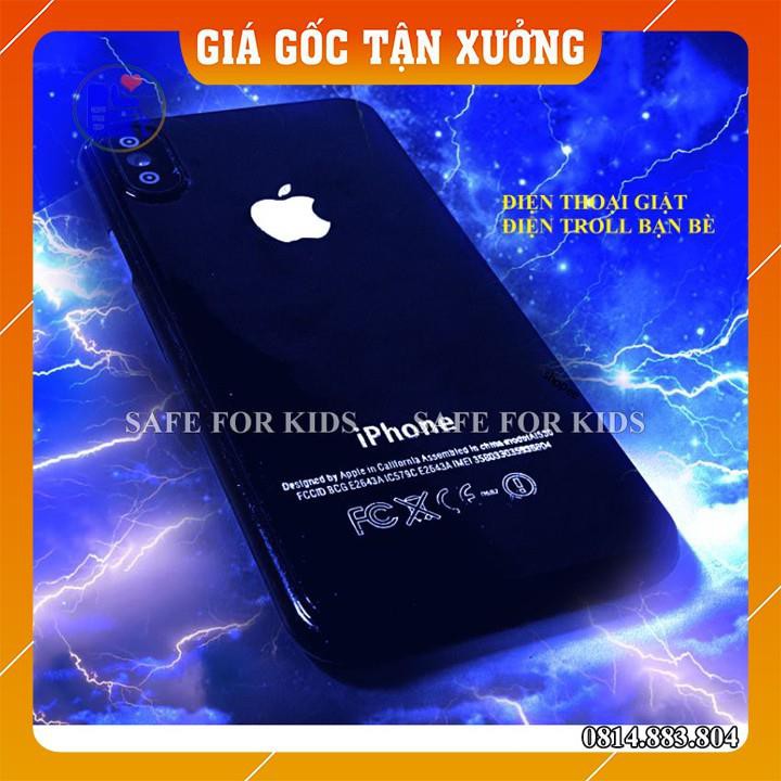 Điện Thoại Giật Điện - Đồ Chơi Ảo Thuật Troll iPhone XS Max Giật Điện Troll Bạn Bè