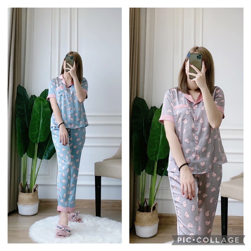 Pijama lụa Victoria hàng đẹp vnxk