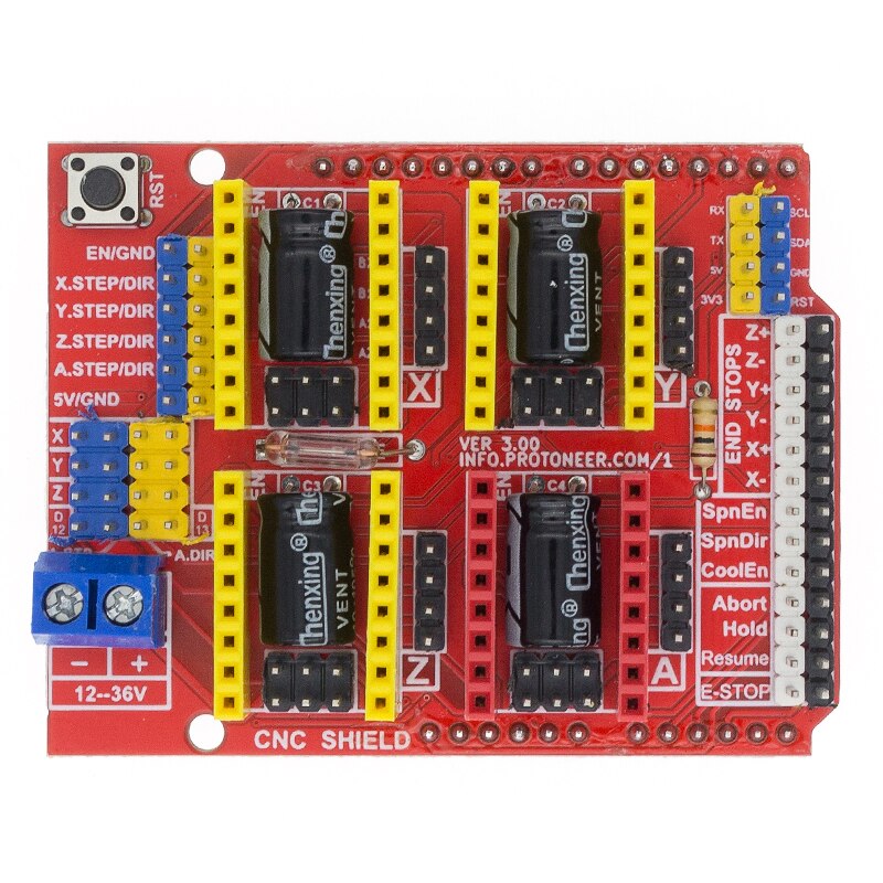Bản Mạch Mở Rộng CNC Shield V3/CNC Shield V4 Cho Máy In 3D/A4988