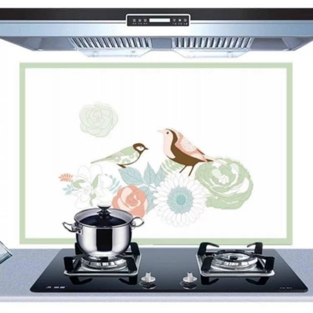 Giấy dán tường nhà bếp tráng nhôm size to 60*90 cm cao cấp | BigBuy360 - bigbuy360.vn