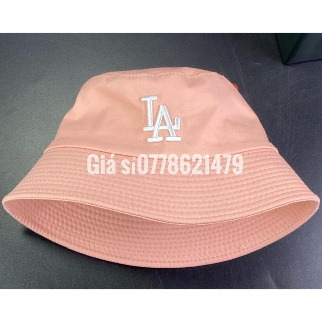 mũ vành quốc dân - nón cụp bucket thêu L/A 2 lớp cá tính thời trang nữ