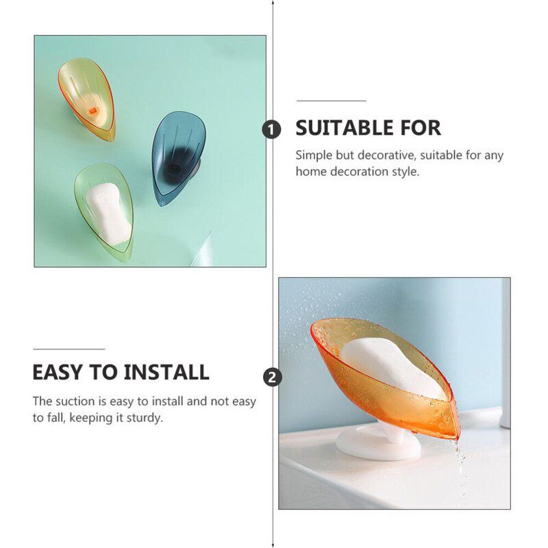 Khay Đựng Xà Phòng Hình Chiếc Lá