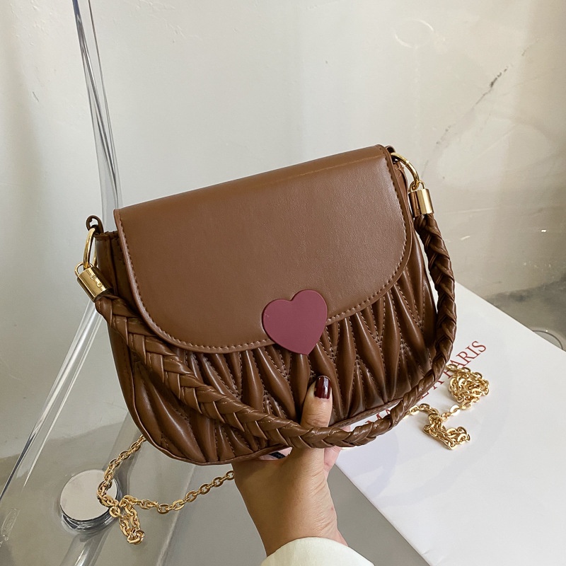 Túi Đeo Chéo Vai Hình Trái Tim Nhỏ Dễ Thương Thời Trang 2022 Cho Nữ FF4009
