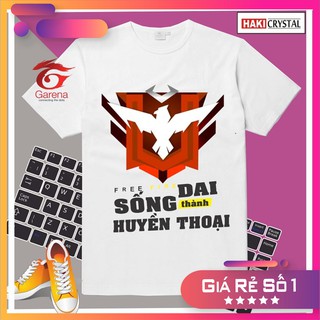 FREE SHIP Thanh lí 1 ngày  Áo Thun Free Fire - Rank FF  Shop Uy Tín