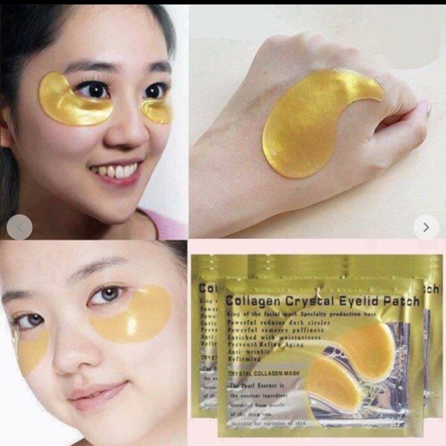 (Tly) 8 mặt nạ mắt collagen Crystal Eyelid Patch