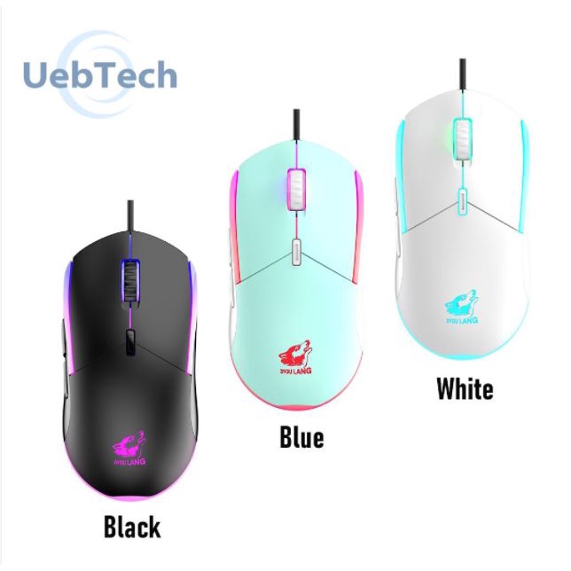 Chuột Máy Tính Có Đèn Led Đổi Màu V7 Gaming Mouse, Chỉnh DPI, Siêu Bền, Kết Nối Laptop PC, Sử Dụng Đèn Quang Học