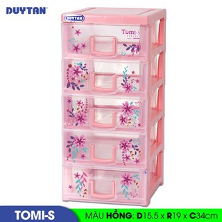 Tủ nhựa Duy Tân Tomi S -( 3-4-5 ngăn) - Nhiều màu - 1136/5