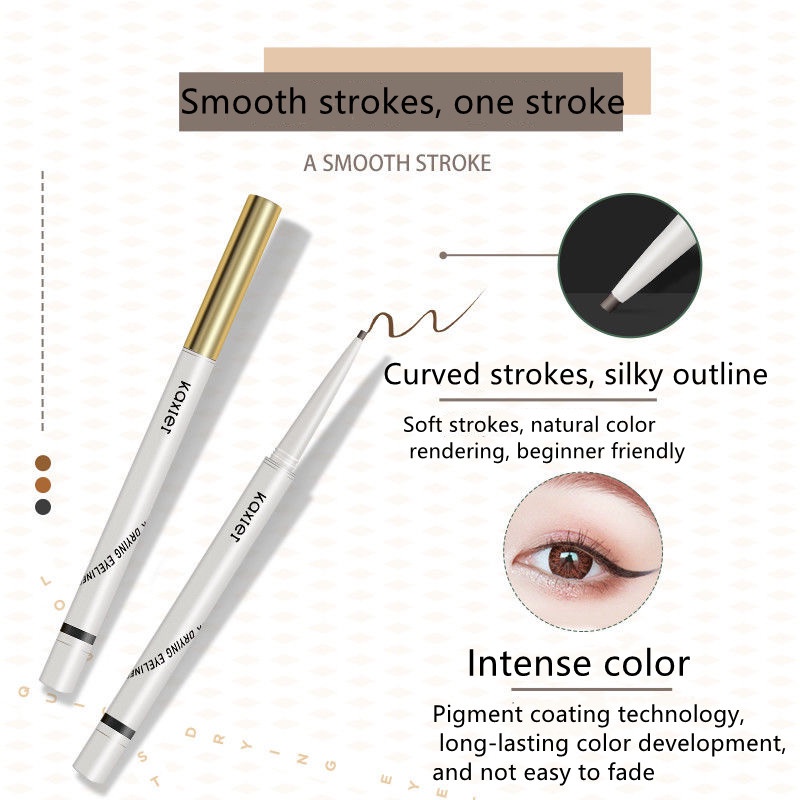 Bút kẻ mắt dạng Kaxier chống thấm nước lâu trôi nhanh khô không phai màu chất lượng cao
