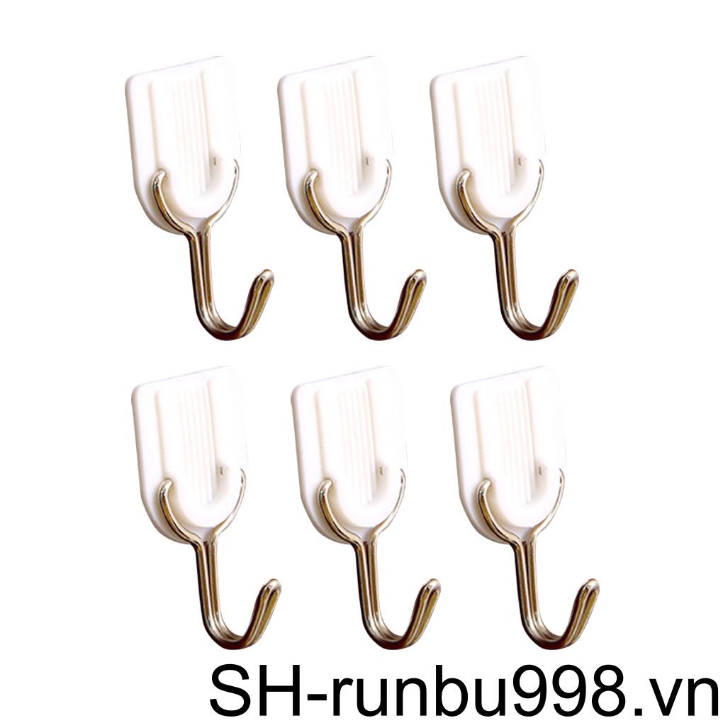 Set 6 Móc Treo Đồ Gắn Tường Tháo Được