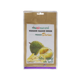 Sầu riêng sấy lạnh Vinamit 50g ( NHẬP MÃ GTAPR197010 DÀNH CHO KH MỚI ĐƯỢC HOÀN 30K XU )