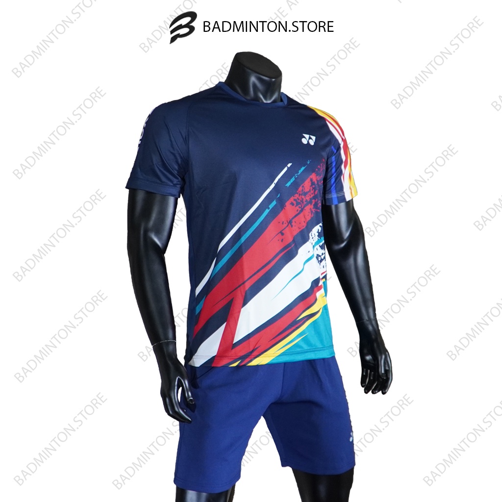 Áo cầu lông Yonex, quần áo thi đấu cầu lông chất liệu cao cấp thấm hút mồ hôi tốt