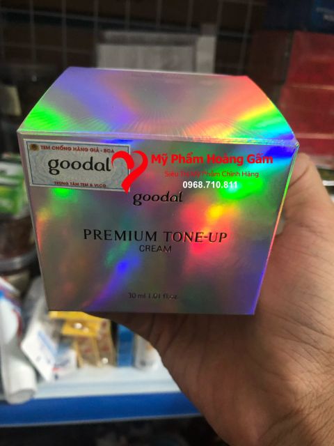 {Mẫu mới nhất - Chính hãng} Kem Ốc Sên Dưỡng Trắng Da Goodal Premium Snail Tone Up 30ml Hàn Quốc