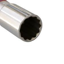 1/2" Đầu tuýp trắng dài 77mm 12 cạnh đủ size từ 8mm------>36mm Kingtony 4230M