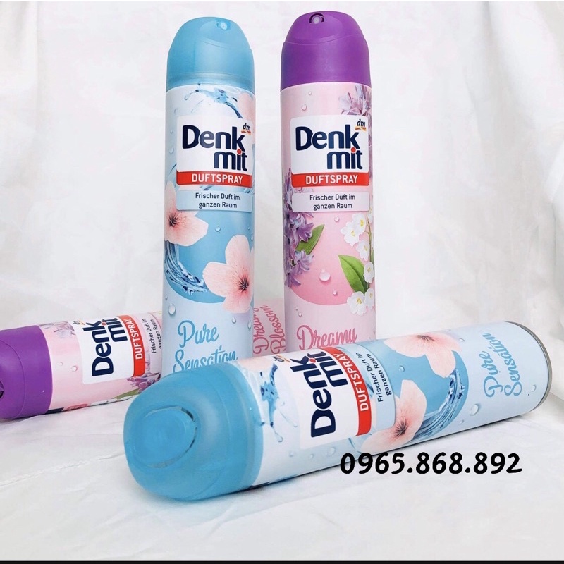 BÌNH XỊT THƠM PHÒNG DENKMIT