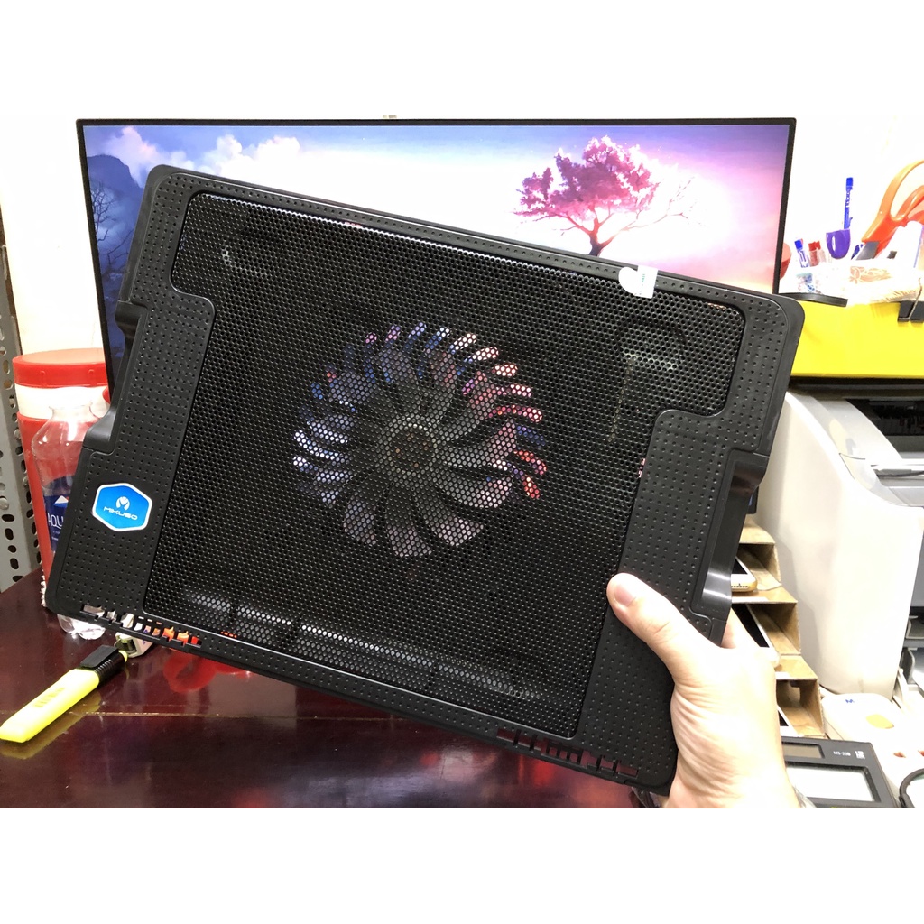 Đế tản nhiệt Laptop NCP 235 Silent 1 fan LED (hỗ trợ tối đa 17inch)