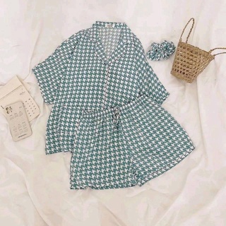 Bộ đồ ngủ chất kate thái trơn 35k