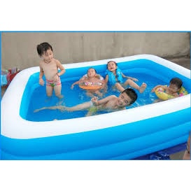 Bể Bơi Phao Hơi Cho Bé, Hồ Bơi Bơm Hơi Thành Cao Đủ Size Cho Trẻ Em