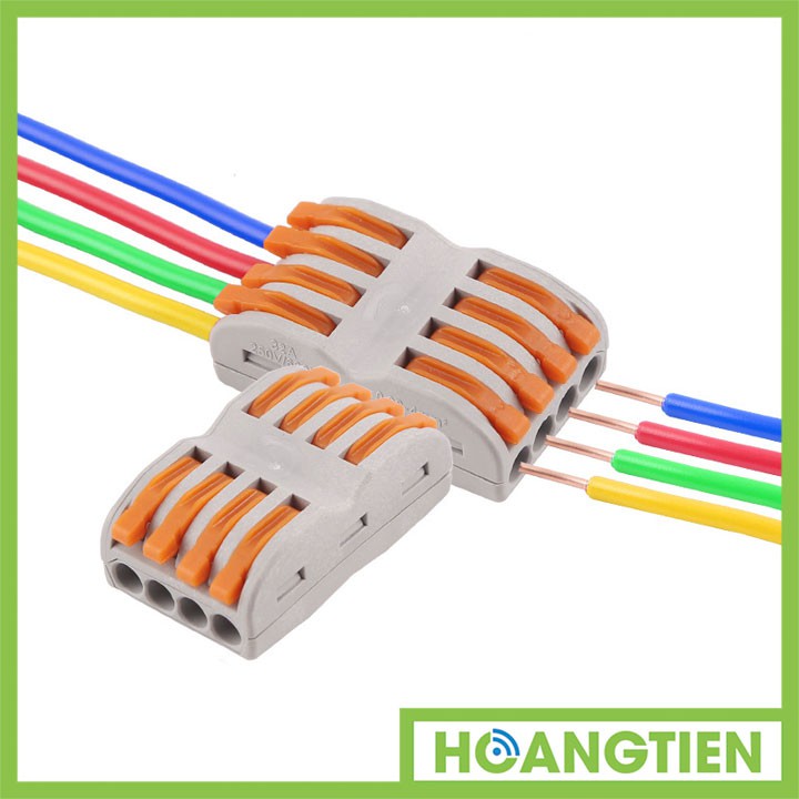 Cút nối dây điện nhanh 2 đầu 8 cổng KV774-8P2