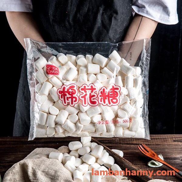 [Mã 154FMCGSALE giảm 8% đơn 500K] Kẹo marshmallow trắng Erko 500g