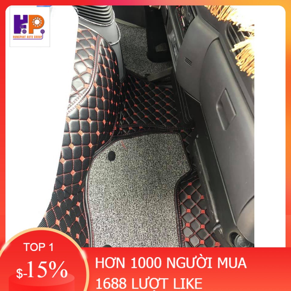 THẢM LÓT SÀN DA 6D CHO XE TẢI ISUZU 1.9 TẤN - ĐẸP MIỄN CHÊ