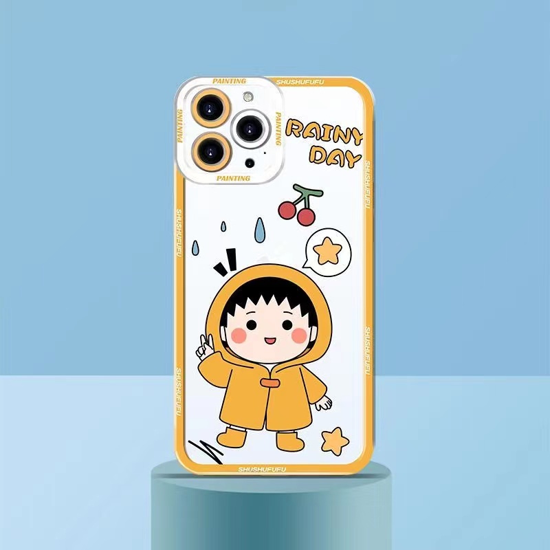 Ốp Điện Thoại Mềm In Chữ Happy Day Cho iPhone 13 12 Mini 11 Pro X XR XS Max SE 2020 6 6S 7 8 Plus