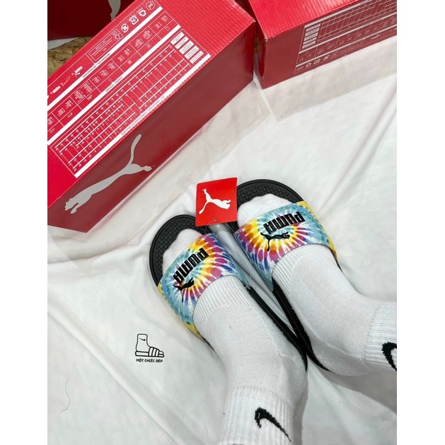 [HÀNG CHÍNH HÃNG] DÉP PUMA COOL CAT WHITE ROSE GOLD SLIDE SANDAL - DÉP QUAI NGANG SIÊU ÊM - 37101614