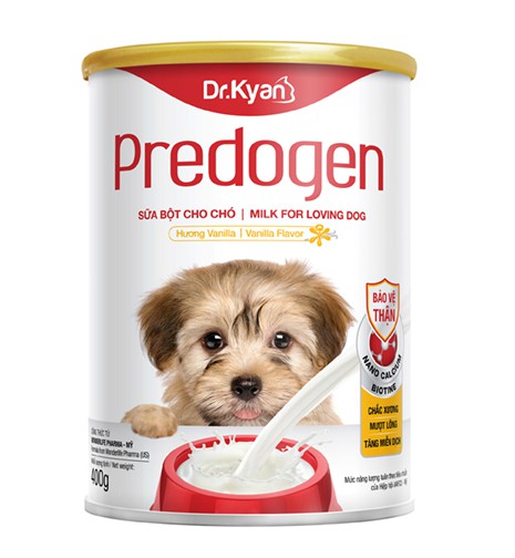 Sữa Bột Cao Cấp Dr.kyan precaten cho Chó hương Vanilla