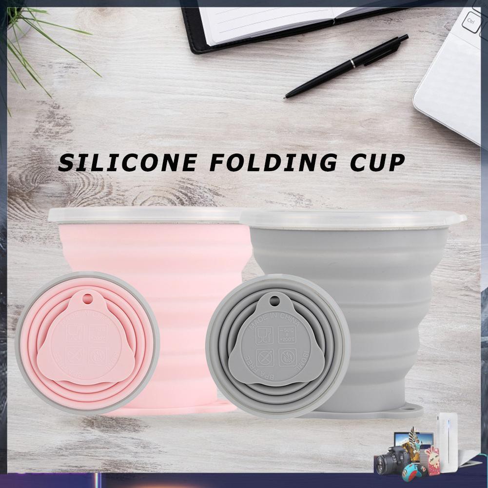 Cốc Nước Silicon Gấp Gọn Tiện Lợi 270ml