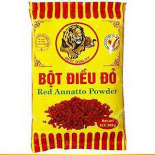 500g bột điều đỏ ướp thịt
