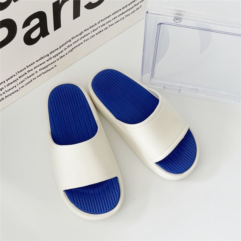 Dép nam nữ cao 5cm Quai Ngang chất liệu EVA siêu nhẹ không thấm nước, chống trơn trượt